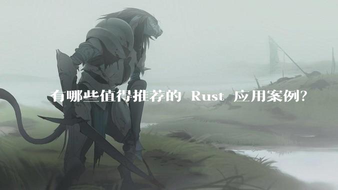 有哪些值得推荐的 Rust 应用案例？