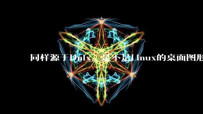 同样源于Unix，是不是Linux的桌面图形用户界面（GUI）没有MacOS流畅?